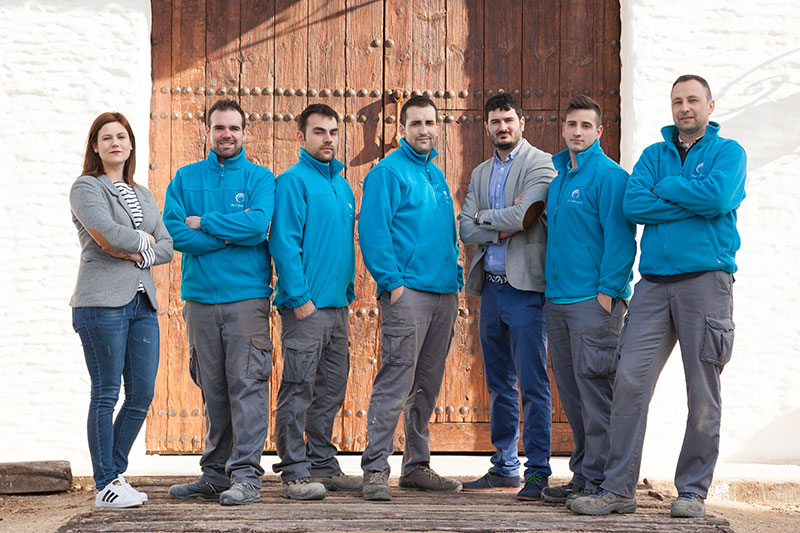 El equipo Don Fresco Clima al completo.